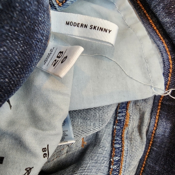 Loft Modern Skinny Ankle Jeans Pants - Picture 8 of 11